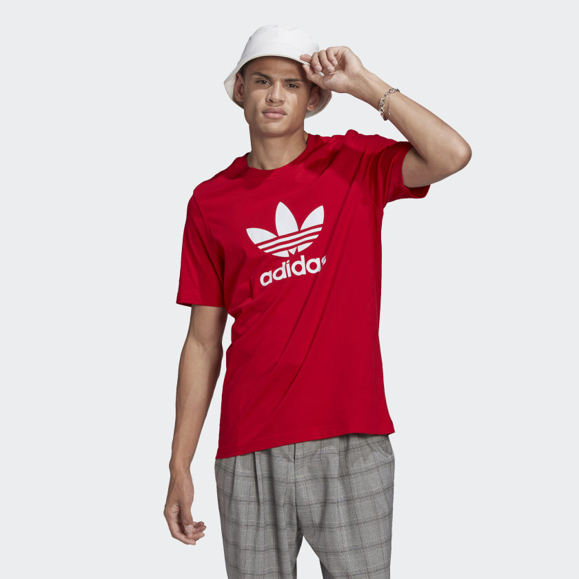 T-shirt_adicolor_Classics_Trefoil_Rosso_GN3468_21_model